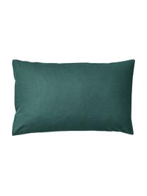 Federa in flanella Biba, Verde bosco, Larg. 50 x Lung. 80 cm