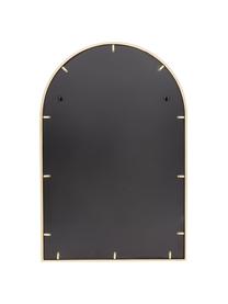 Wandspiegel Clarita in vensteroptiek met goudkleurige metalen lijst, Lijst: gepoedercoat metaal, Goudkleurig, B 60 x H 90 cm
