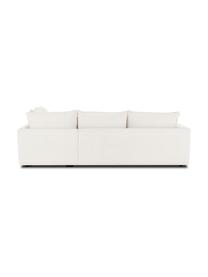 Canapé d'angle XL beige Tribeca, Tissu beige, larg. 315 x prof. 230 cm, méridienne à gauche
