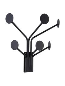 Kovové nástěnné háčky Wall Dots, Ocel s práškovým nástřikem, Černá, Š 27 cm, V 27 cm