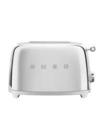 Kompakt Toaster 50's Style, Edelstahl, lackiert, Chromfarben, glänzend, B 31 x T 20 cm