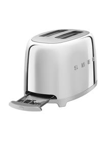 Kompakt Toaster 50's Style, Edelstahl, lackiert, Chromfarben, glänzend, B 31 x T 20 cm