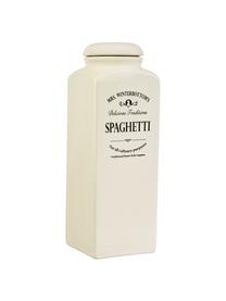 Contenitore Mrs Winterbottoms Spaghetti, Gres, Bianco crema, nero, Larg. 12 x Alt. 32 cm, 2,2 L