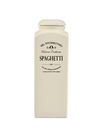 Contenitore Mrs Winterbottoms Spaghetti, Gres, Bianco crema, nero, Larg. 12 x Alt. 32 cm, 2,2 L