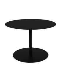 Runder Metall-Couchtisch Snow, Metall, pulverbeschichtet, Schwarz, Ø 60 cm