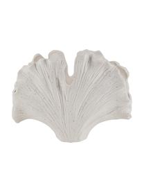 Vaso conchiglia di design in ceramica Seashell, Ceramica, Bianco crema, Larg. 32 x Alt. 23 cm