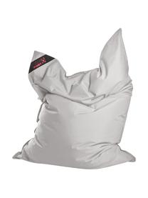 Pouf sacco grande Scuba, Rivestimento: 100% polipropilene resist, Grigio, Larg. 130 x Alt. 170 cm