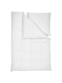 Plumetti dekbedovertrek Aloide in wit, Weeftechniek: plumetti Draadtelling 160, Wit, B 200 x L 200 cm