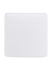 Cuscino sedia alto Zoey 2 pz, Rivestimento: 100% cotone, Bianco, Larg. 40 x Lung. 40 cm