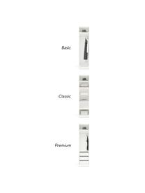 Modularer Drehtürenschrank Leon in Weiß, 50 cm Breite, mehrere Varianten, Korpus: Spanplatte, melaminbeschi, Weiß, Basic Interior, Höhe 200 cm