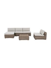 Sofá para exterior Coraline (2 plazas), Tapizado: 100% polipropileno Estruc, Beige, bayo, An 163 x F 98 cm