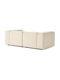Sofa modułowa bouclé Lena (3-osobowa), Tapicerka: bouclé (93% poliester, 6%, Stelaż: drewno sosnowe, sklejka, , Nogi: tworzywo sztuczne, Beżowy bouclé, S 209 x G 106 cm