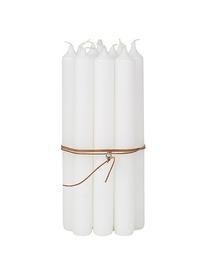 Dinerkaarsen Classic, 10 stuks, Paraffine, Wit, Ø 2 x H 19 cm