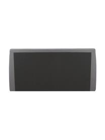 Cama tapizada Cloud, Tapizado: tejido finamente texturiz, Estructura: madera maciza de pino con, Tejido gris antracita, An 140 x L 200 cm