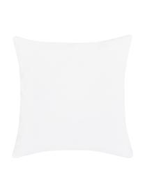 Povlak na polštář s vánočními stromky Scandi, Bavlna, Bílá, černá, Š 40 cm, D 40 cm