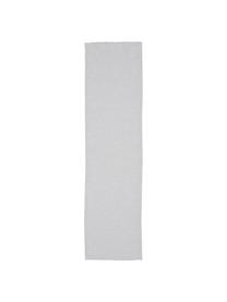 Chemin de table gris Riva, 55 % coton, 45 % polyester, Gris, larg. 40 x long. 150 cm