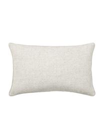 Poszewka na poduszkę bouclé Aya, Kremowobiały, S 30 x D 50 cm