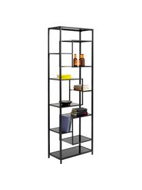 Étagère en métal Loft, Noir, larg. 60 x prof. 195 cm