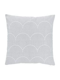 Bavlněný povlak na polštář Arc, 100 % bavlna, Šedá, Š 45 cm, D 45 cm