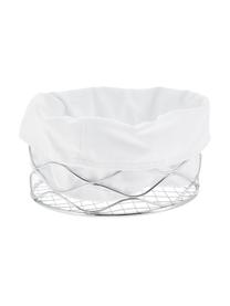 Panera Alana, Funda: 100% algodón, Cromo, blanco, Ø 21 x 11 cm