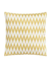 Funda de cojín para exterior con estampado ikat Maillot, 100% acrílico

El material utilizado para este producto ha sido probado contra sustancias nocivas y está certificado según el STANDARD 100 por OEKO-TEX®, 2016OK0494., Amarillo, An 40 x L 40 cm