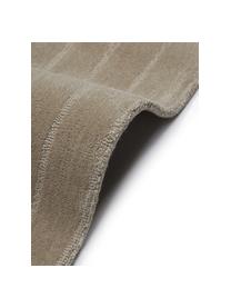 Ręcznie tuftowany dywan z wełny Mason, Taupe, S 160 x D 230 cm (Rozmiar M)