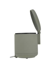 Papelera Ume, Plástico ABS, Verde eucalipto, 4 L
