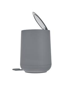Papelera con tapadera cierre suave Nova, Plástico ABS, Gris, 5 L