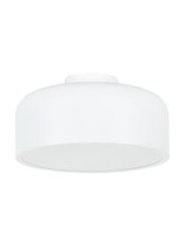 Lampa sufitowa z metalu Ole, Biały, matowy, Ø 35 x W 18 cm