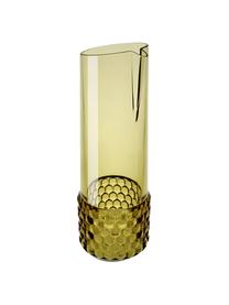 Waterkaraf Jellies met structuurpatroon, 1.3 L, Kunststof, Lichtgroen, transparant, 1.3 L