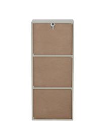 Wandregal Easy Peasy, Mitteldichte Holzfaserplatte (MDF), lackiert, Beige, B 35 x H 90 cm