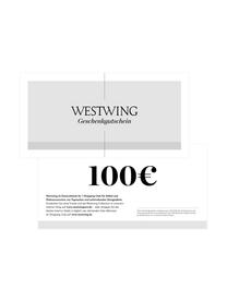 Gutscheinkarte, Gutschein auf edlem Papier, in hochwertigem Kuvert, Weiß, Grau, 100