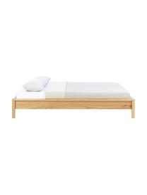 Drevená posteľ bez čela Tammy, Drevo s dubovou dyhou, Dubové drevo, Š 160 x D 200 cm