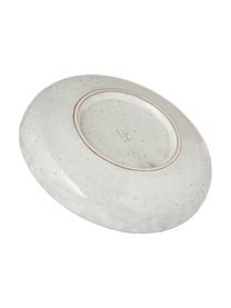 Ręcznie wykonana miska Nordic Sand, 4 szt., Kamionka, Odcienie szarego, odcienie beżowego, Ø 22 x W 5 cm