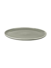 Assiette à dessert porcelaine Kolibri, 6 pièces, Porcelaine, Gris, Ø 21 cm