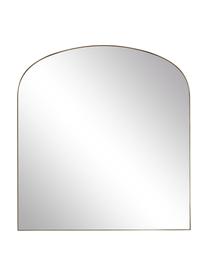 Wandspiegel Francis mit goldenem Metallrahmen, Rahmen: Metall, beschichtet, Rückseite: Mitteldichte Holzfaserpla, Spiegelfläche: Spiegelglas, Goldfarben, B 80 x H 85 cm