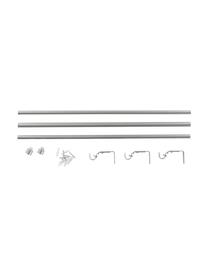 Gardinenstange Basic, B 67-180 cm, Metall, beschichtet, Silberfarben, B 67-180 x H 3 cm