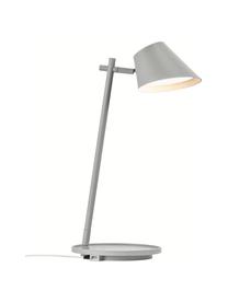 Lampe de bureau LED à intensité variable Stay, Gris, Ø 20 x haut. 45 cm
