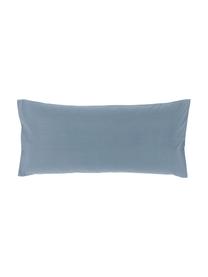 Povlaky na polštáře z bavlněného perkálu Elsie, 2 ks, Modrá, Š 40 cm, D 80 cm