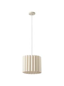 Suspension en lin Lucina, Beige, Ø 35 x haut. 28 cm
