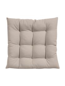 Sitzkissen Ava, 2 Stück, Bezug: 100% Baumwolle, Taupe, B 40 x L 40 cm