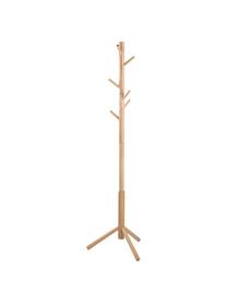 Appendiabiti in legno con 6 ganci Bremen, Legno di albero della gomma laccato, Legno di caucciù, Larg. 51 x Alt. 176 cm