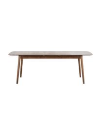 Table extensible bois Montreux, 180 - 220 x 90 cm, Bois, larg. de 180 à 220 x prof. 90 cm