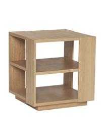 Table d'appoint en bois Merge, Placage en bois de chêne, certifié FSC, Bois, larg. 37 x haut. 38 cm