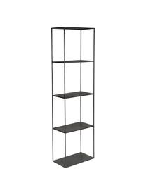 Metall-Regal Expo, Metall, pulverbeschichtet, Schwarz, B 50 x H 180 cm