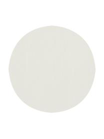 Tovaglietta americana rotonda in similpelle Pik 2 pz, Materiale sintetico (PVC), Bianco, Ø 38 cm