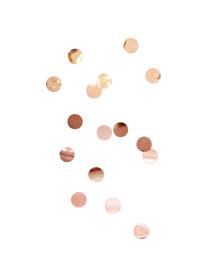 Wandschmuck-Set Confetti Dots aus Metall, 16-tlg., Metall, Kupferfarben, Ø 7 cm