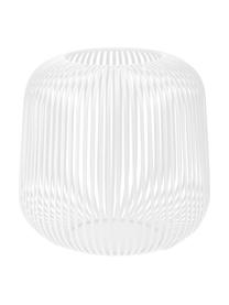 Farolillo Lito, Metal recubierto, Blanco, Ø 28 x Al 27 cm