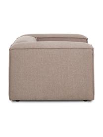 Sessel Lennon, Bezug: 100% Polyester Der strapa, Gestell: Massives Kiefernholz, FSC, Beine: Kunststoff, Webstoff Braun, B 130 x T 101 cm