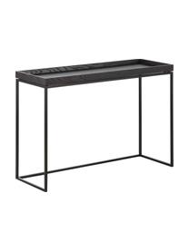 Designový konzolový stolek Pizzo, Černá, Š 100 cm, V 34 cm